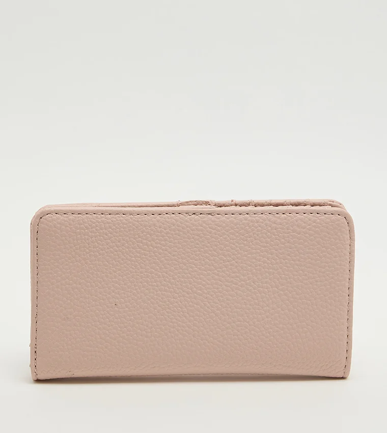 Anne Klein  Anne Klein Logo Detail Bi-fold Wallet for Women | Best Price UAE